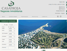 Tablet Screenshot of casatroja.com